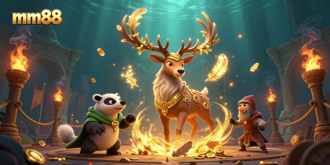 Engage in thrilling gameplay at mm88 with immersive 3D casino characters and rich visual details.