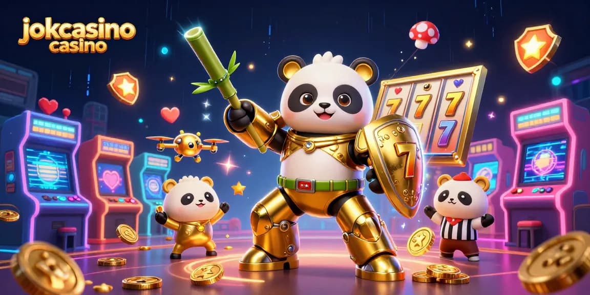 Engage in the excitement of jokacasino casino with a vibrant scene of slot game action.