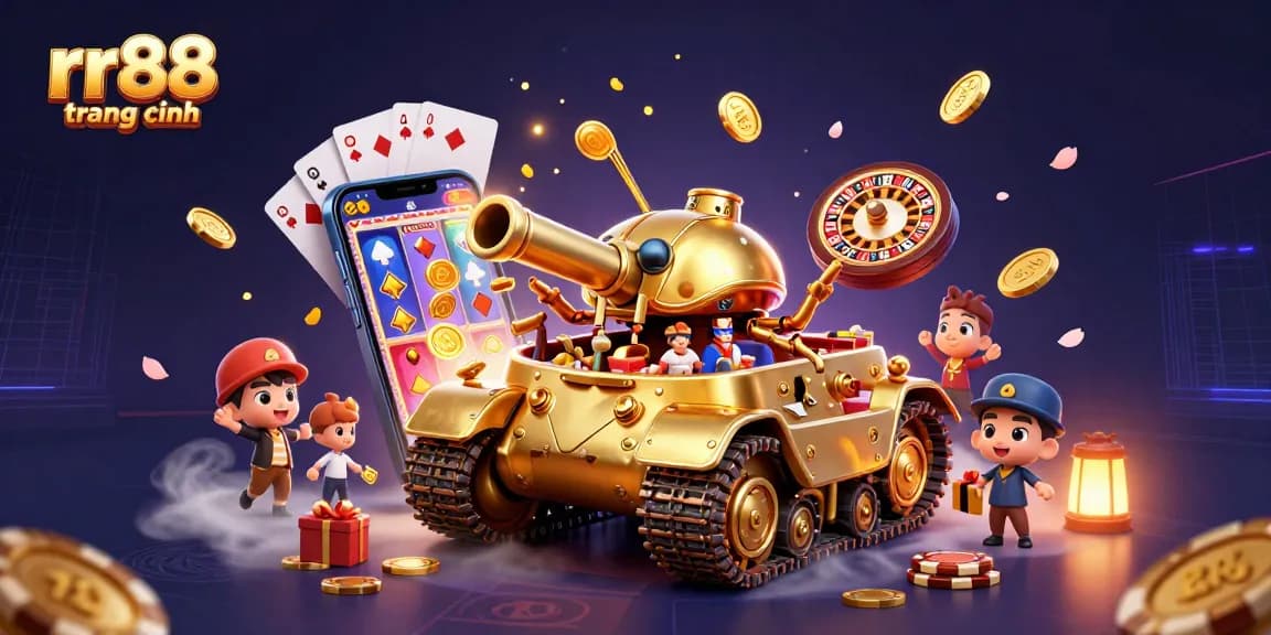 Engage with the thrilling rr88 trang chính as rich casino elements come alive in a vibrant scene.