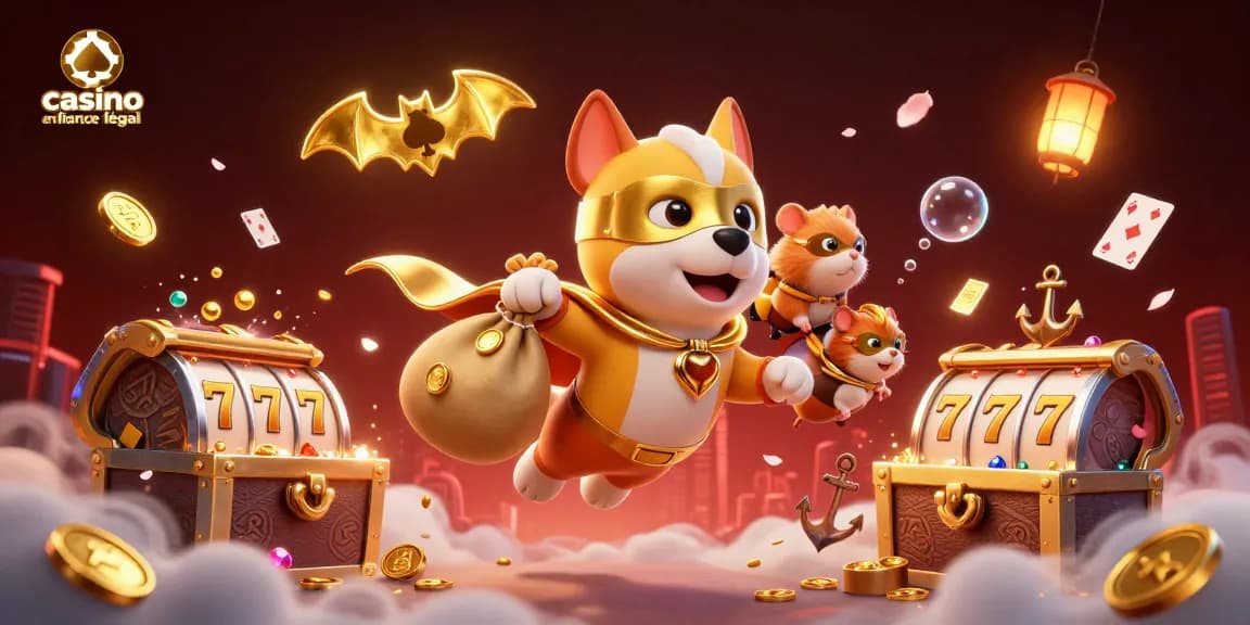 Venez gagner de l'expérience à notre casino en ligne France légal avec un chien super-héros volant et des jeux passionnants.