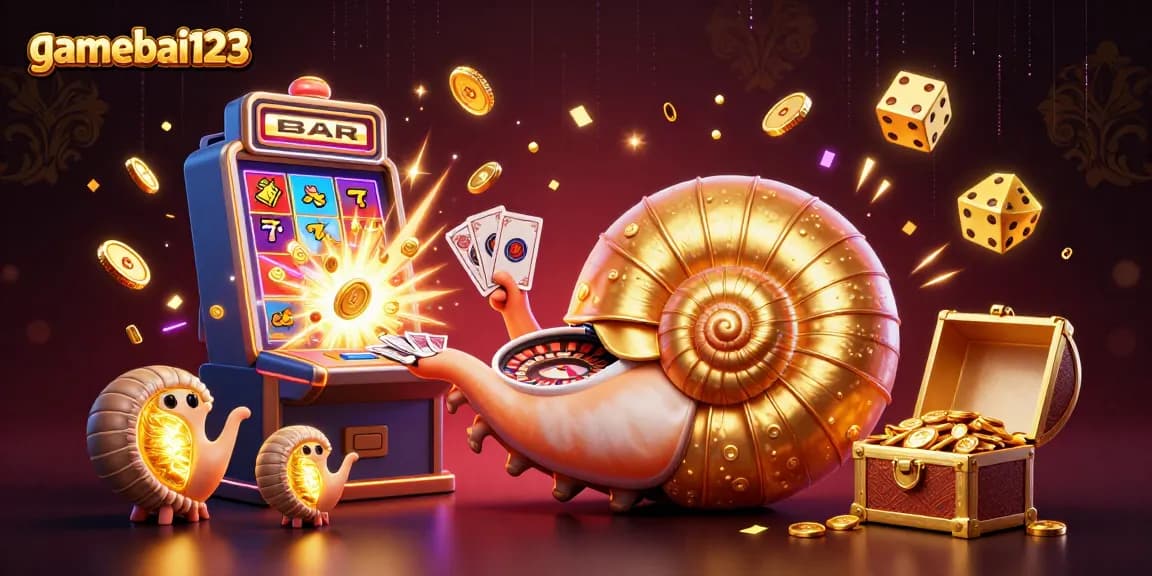 Engage in thrilling gameplay with gamebai123 while enjoying a vibrant casino scene filled with action.