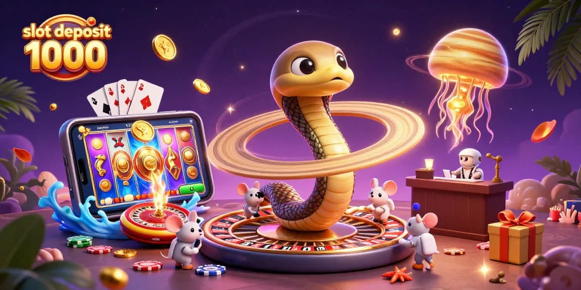 Mengoptimalkan peluang menang dengan slot deposit 1000 di situs game online terkemuka.