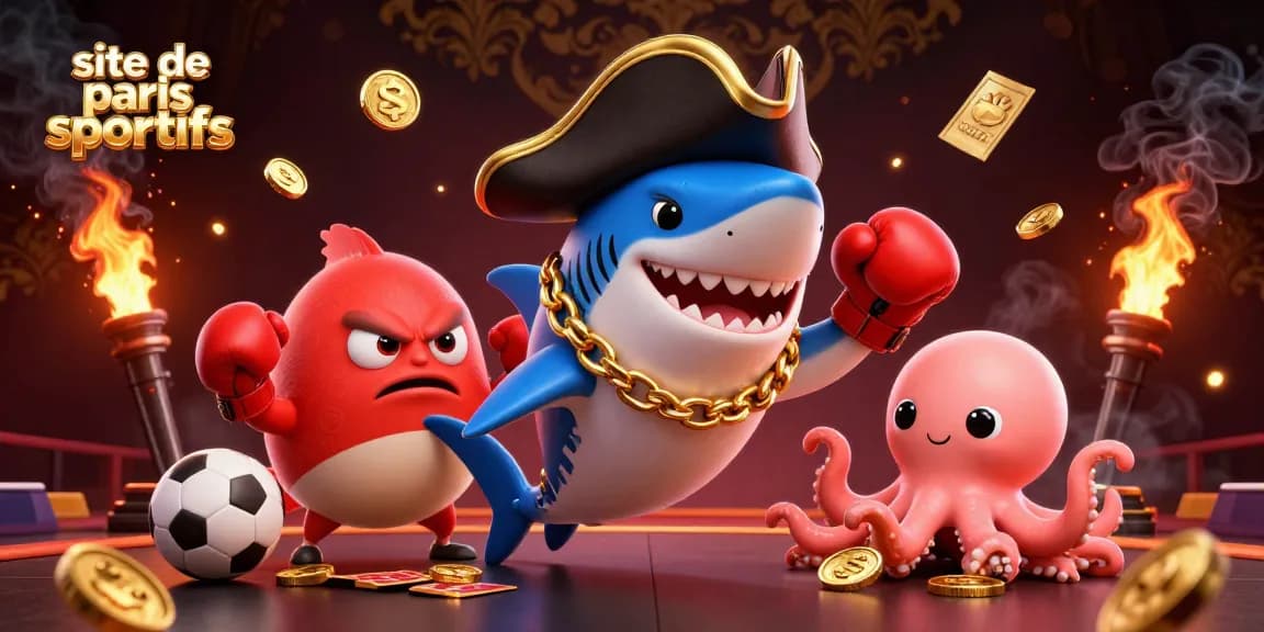 Vivez des paris sportifs captivants sur un site de paris sportifs avec des personnages animés fascinants.