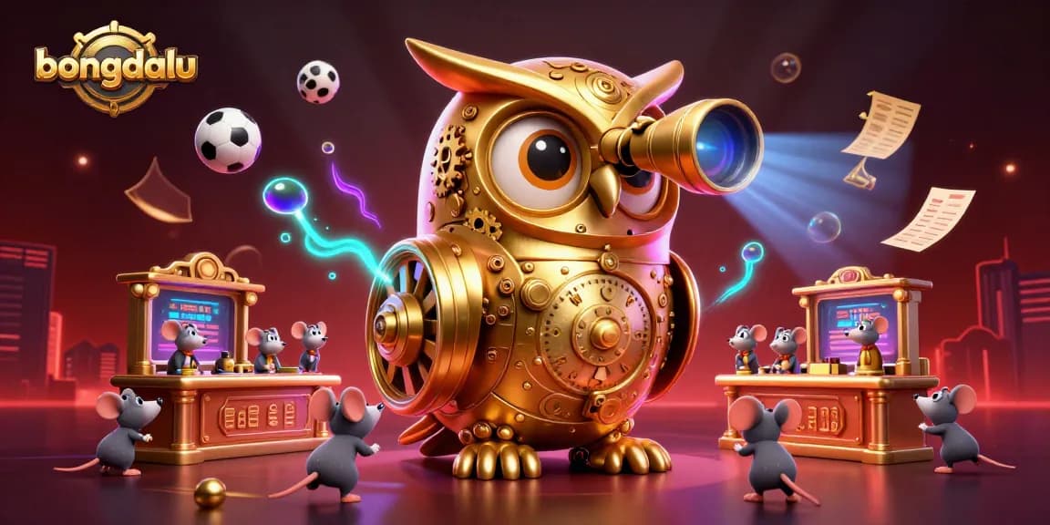 Engage in sports betting insights with Bongdalu's vibrant illustration of dynamic betting activity.