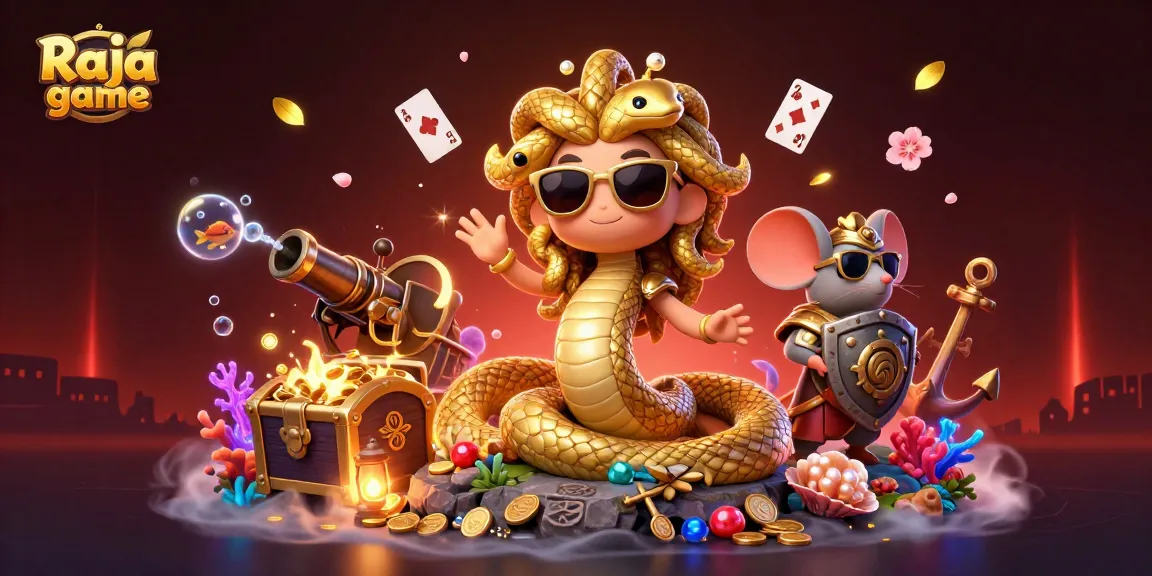 Play exciting games on Raja game with colorful characters and rich visual elements.