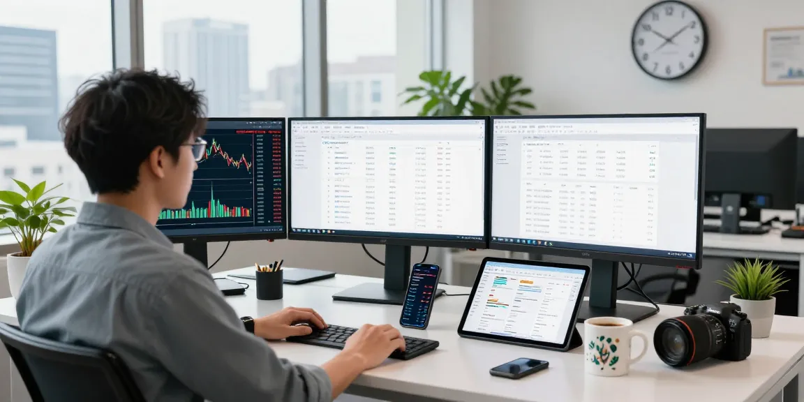Interactive analysis of TWSE exchange data feed in a modern financial workspace.