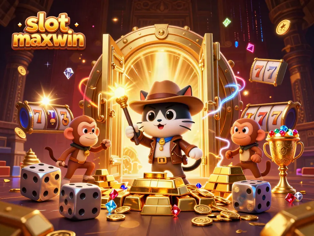 Gambarkan slot maxwin dengan karakter kucing arkeolog menjelajahi artefak kasino berharga.