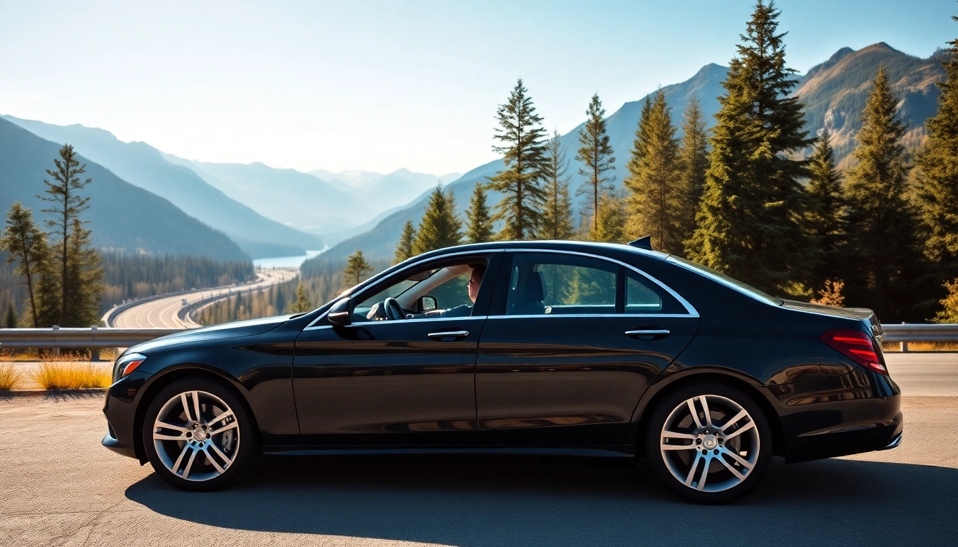 Experience premium car service vancouver to whistler surrounded by stunning mountain views.