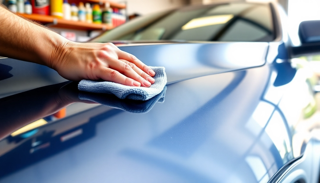 Learn how to protect car paint after washing with wax application demonstration.