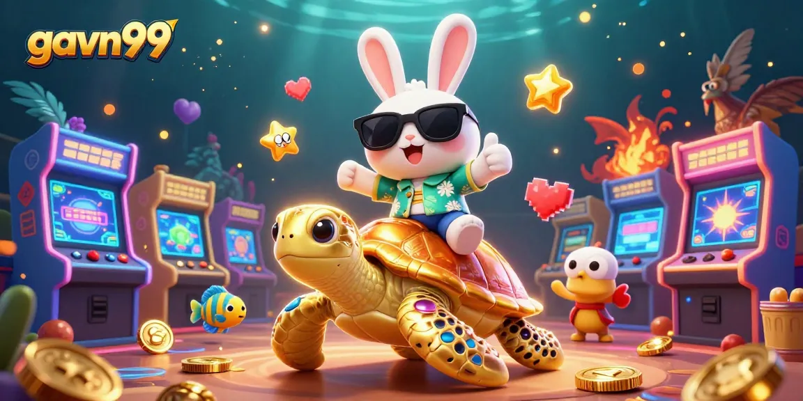 Experience thrilling gameplay at gavn99 with colorful characters in a vibrant cockfighting arena.