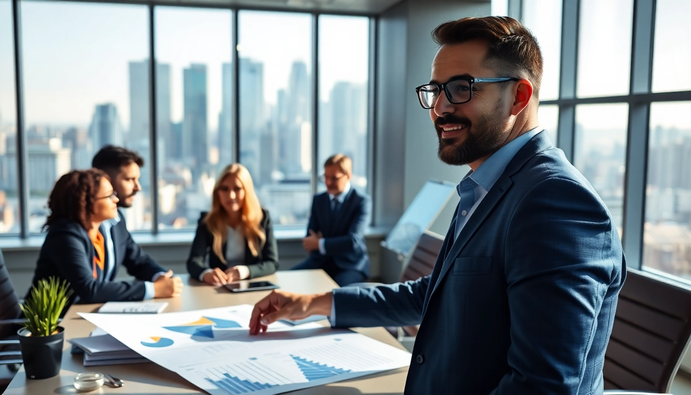 Enhancing management consulting services sacramento with professional guidance in a modern office.