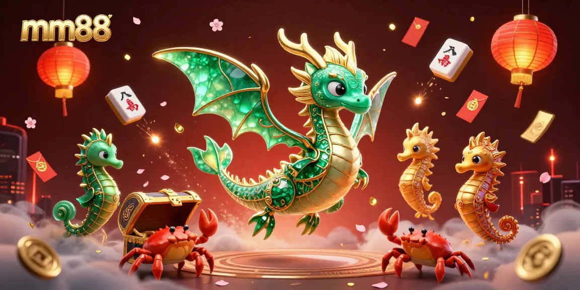 Experience exciting moments at mm88 with a dynamic underwater treasure hunt in this vibrant illustration.